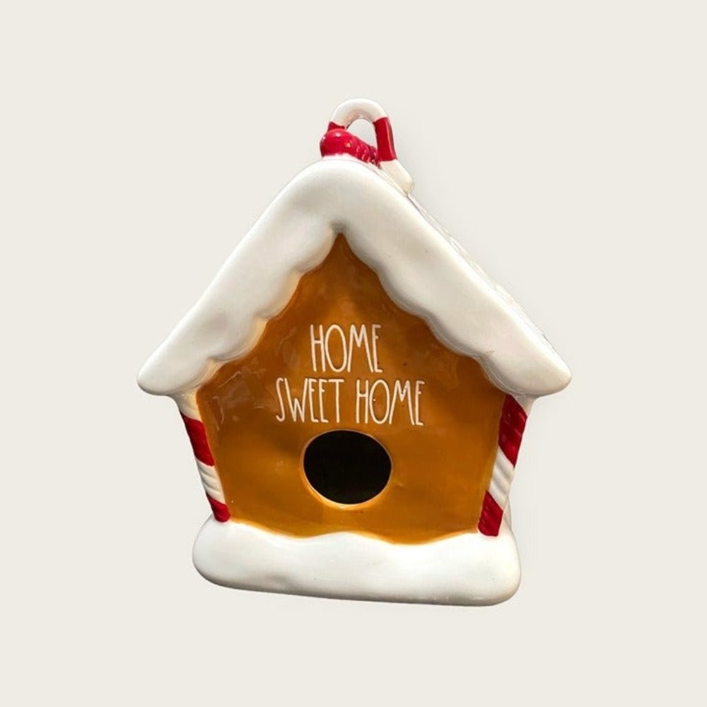 Rae Dunn Gingerbread Birdhouse
